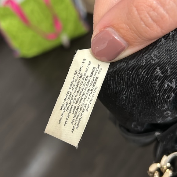 kate spade suede black shoulder bag 100% cow leather - Picture 5 of 6